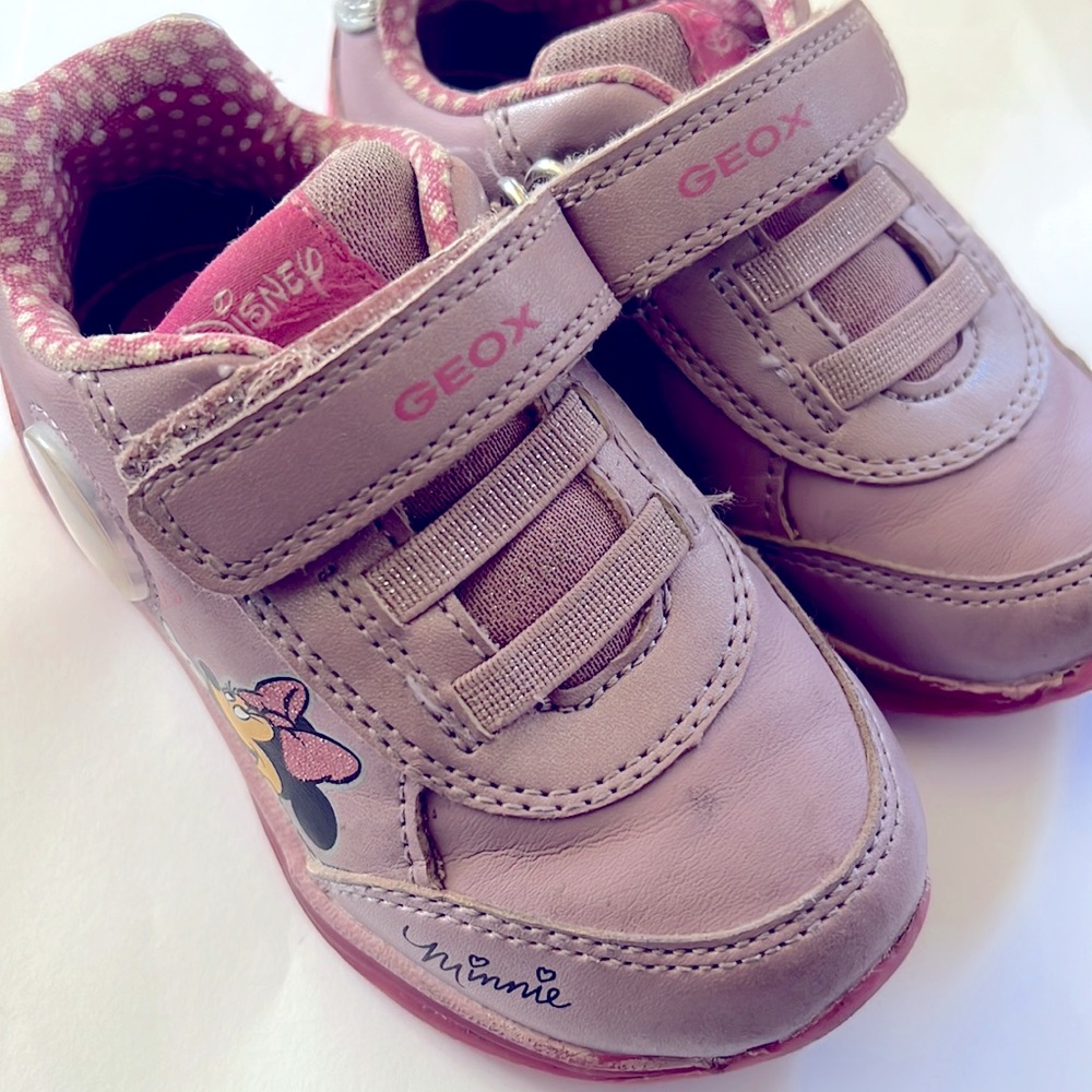 Geox shoes. Size 22. Lavender pink